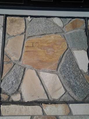 Mix italian yellow Quartzite and Luserna